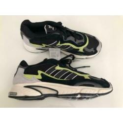 NIEUW Adidas Temper Run sneakers Zwart Maat 43 1/3