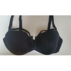 Zwarte Marlies Dekkers BH 80 D.