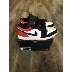 Nike Air Jordan 1 Low Black Toe 45