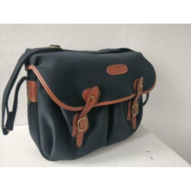 Bilingham hadley large black/tan camera tas, goede staat.