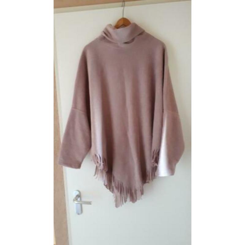 Fleece poncho