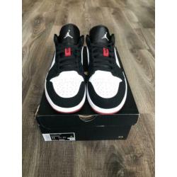 Nike Air Jordan 1 Low Black Toe 45