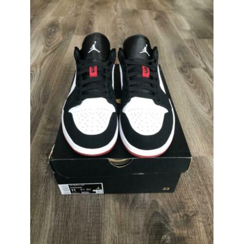 Nike Air Jordan 1 Low Black Toe 45