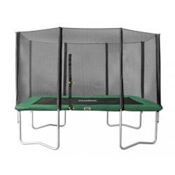 SALTA RECHTHOEKIGE TRAMPOLINE 153x 213 zwart +net+€229