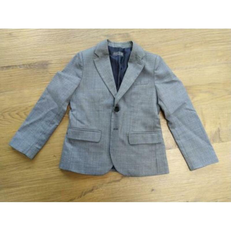 Colbert jasje van Zara boys collection. Maat 128 Kleur grijs