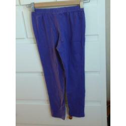 Europe Kids: Paarse Legging maat 140