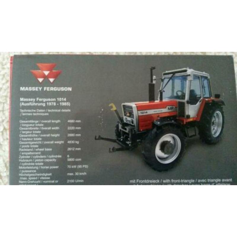 MF Massey Ferguson verzameling Siku, Corgi, Weise Toys