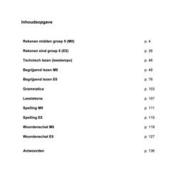 Cito oefenboeken voor de groepen 5, 6,7 en 8