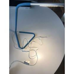 Ikea Harte LED bureaulamp - blauw