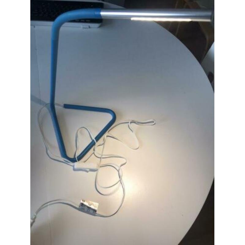 Ikea Harte LED bureaulamp - blauw