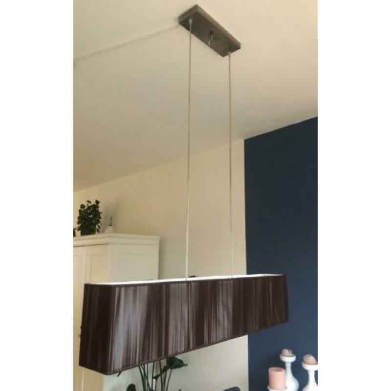 Bruine hanglamp / eetkamerlamp