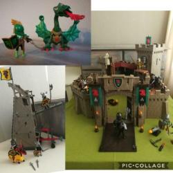 Playmobil Ridders - Kasteel, Aanvalstoren, Groene Draak