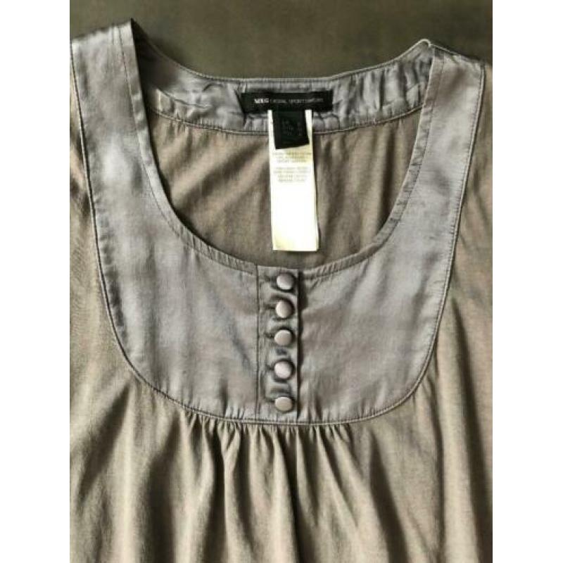 Mango grijze top mt 34/XS