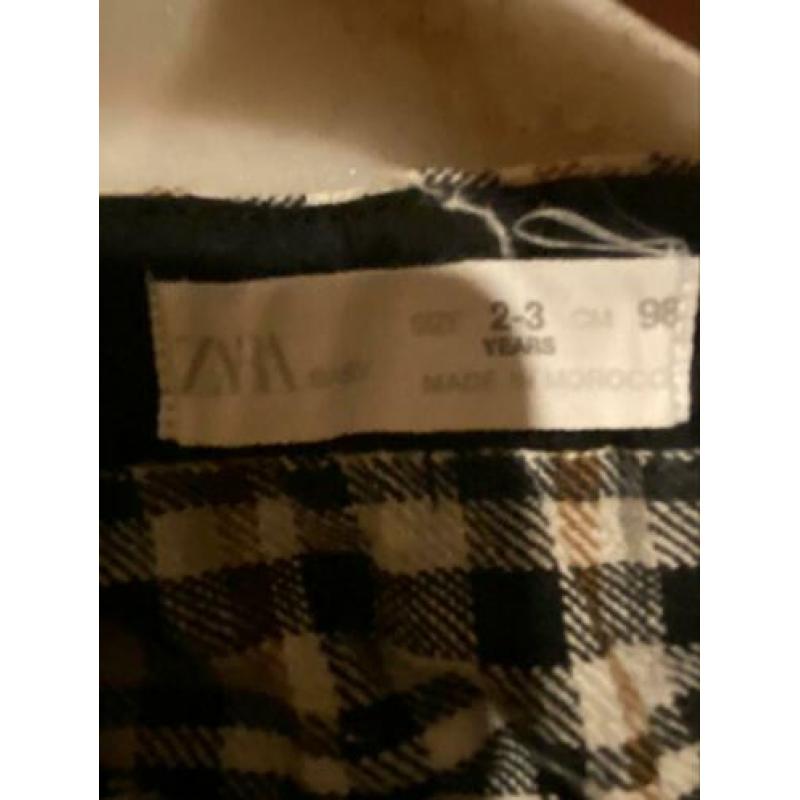 Zara overgooier mt 98 ZGAN