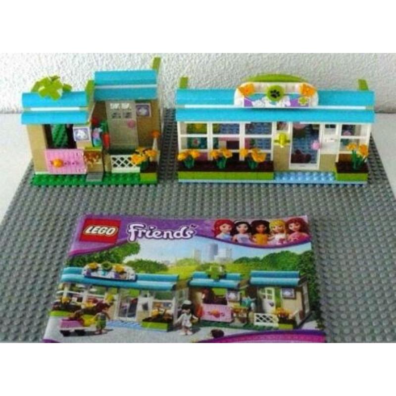 NIEUW STAAT Lego Friends 3188 Dierenkliniek Compleet set!!