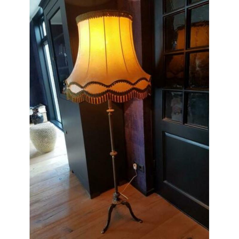 originele complete vintage vloerlamp