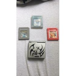 Gameboy Advance SP Pokemon game