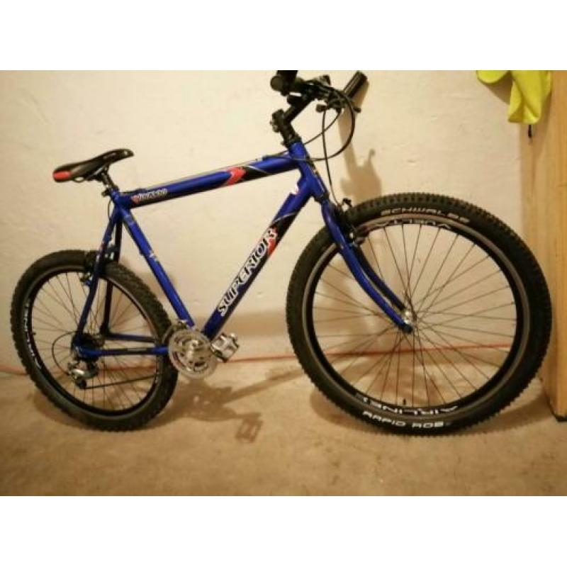 Mooie SUPERIOR Mountainbike, 55cm, 24 versn., MTB