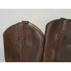 Sancho boots western of bike/motor stoer met riemen mt 38