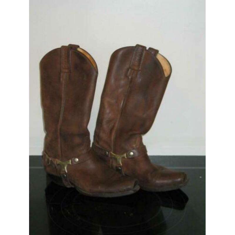 Sancho boots western of bike/motor stoer met riemen mt 38