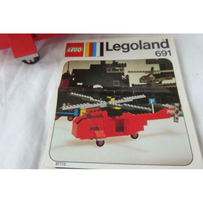 Lego Legoland, set 691 Reddingshelicopter