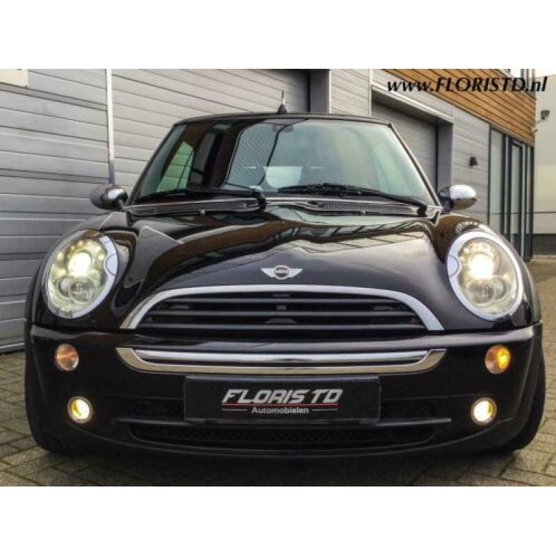 Mini Mini 1.6 16V Cooper Cabrio 2004 Zwart*FULL OPTION*BBS!!