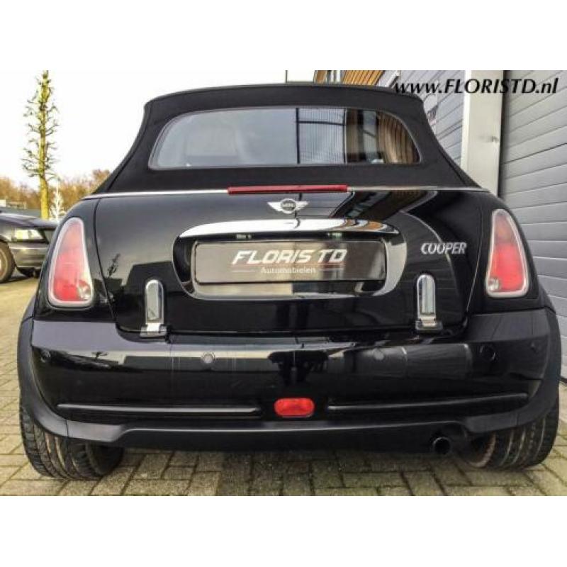 Mini Mini 1.6 16V Cooper Cabrio 2004 Zwart*FULL OPTION*BBS!!