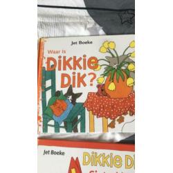 8 Dikkie Dik verhalen in 7 boeken van Jet Boeke