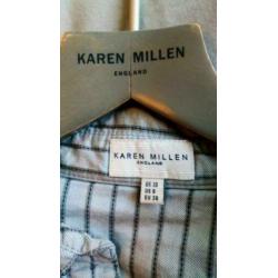 Stijlvolle zakelijke blouse van Karen Millen maat 36-38