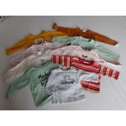 Babykleding pakket mt 56