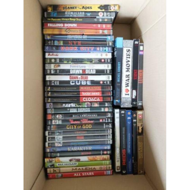 OPRUIMING: Collectie kwaliteitsfilms en series op dvd (~243)