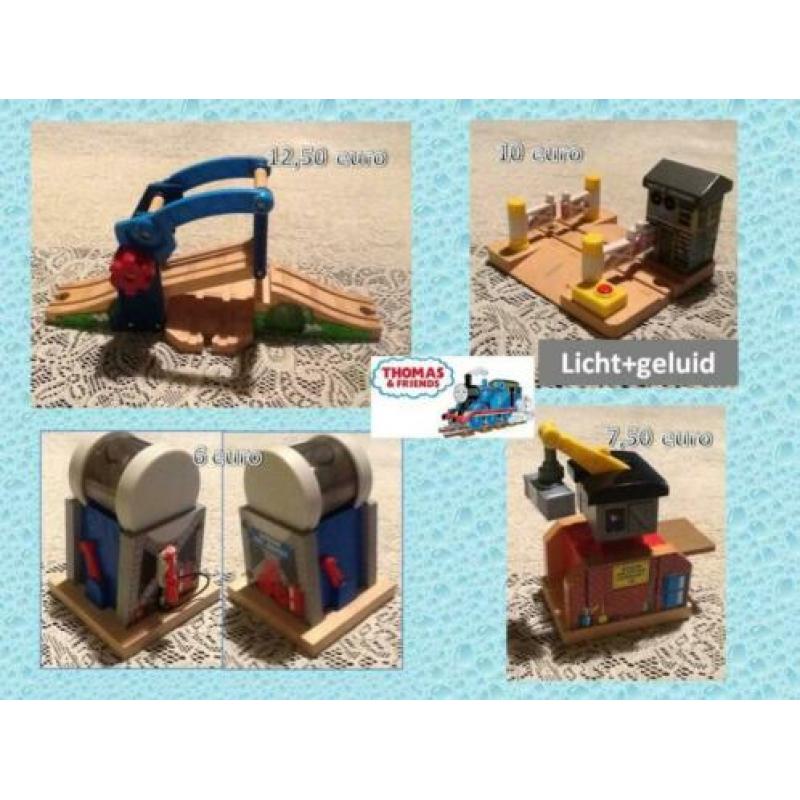 Thomas de trein – Sodor Brug/overweg/takel/depot