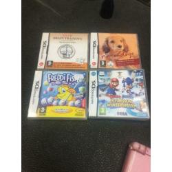 Nintendo DS met 4 spellen compleet