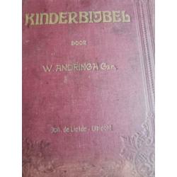 Antieke kinderbijbel uit 1885