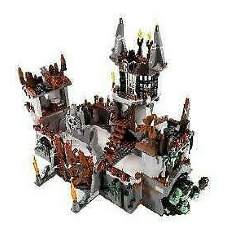 Lego 7097 100% Trolls Mountain Fortress Castle 2009 Fantasy