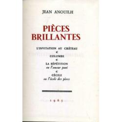 Anouilh, Jean 6 Volumes. Pièces brillantes, Pièces noires,..