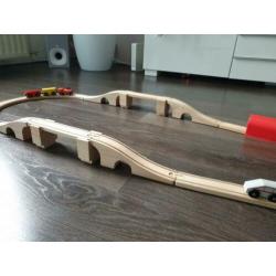 Houten speelgoed trein