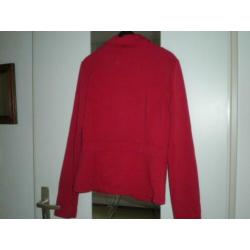 Esprit maat XS rood sweat colbert jasje