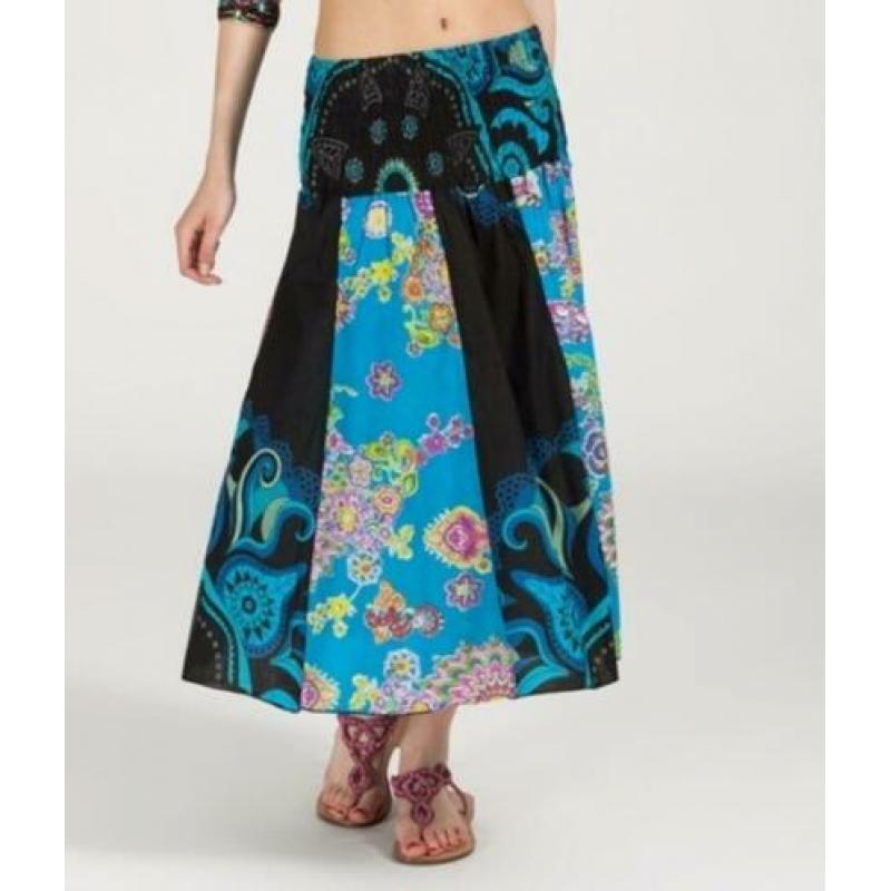 Hippie gipsy boho midi rok