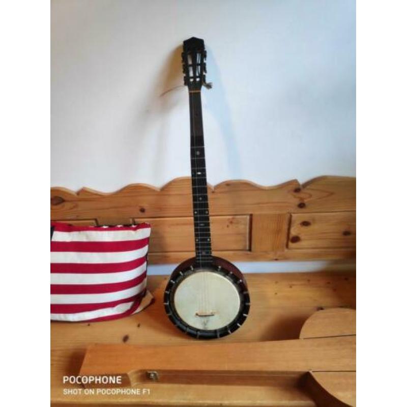 Antieke banjo