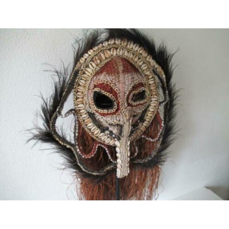 Giant Mosquito mask Sepik River, Papua New Guinea tribal art