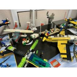 Partij lego vliegtuigen en helicopters 11 sets creator oa