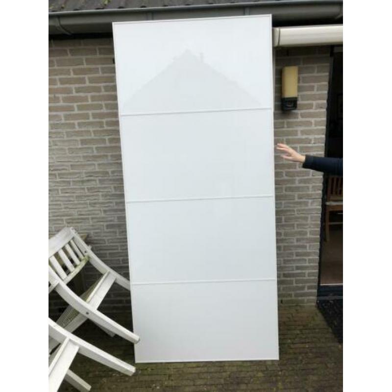 IKEA PAX schuifdeur 1, Hoogglans wit. Hxb = 236 x 100 cm