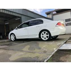 Honda Civic 1.3 Vtec Hybrid 4DR C-tr. 2007 Wit