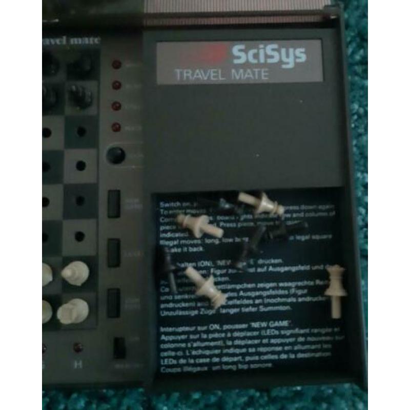 Schaakcomputer SciSys Travel Mate Chess