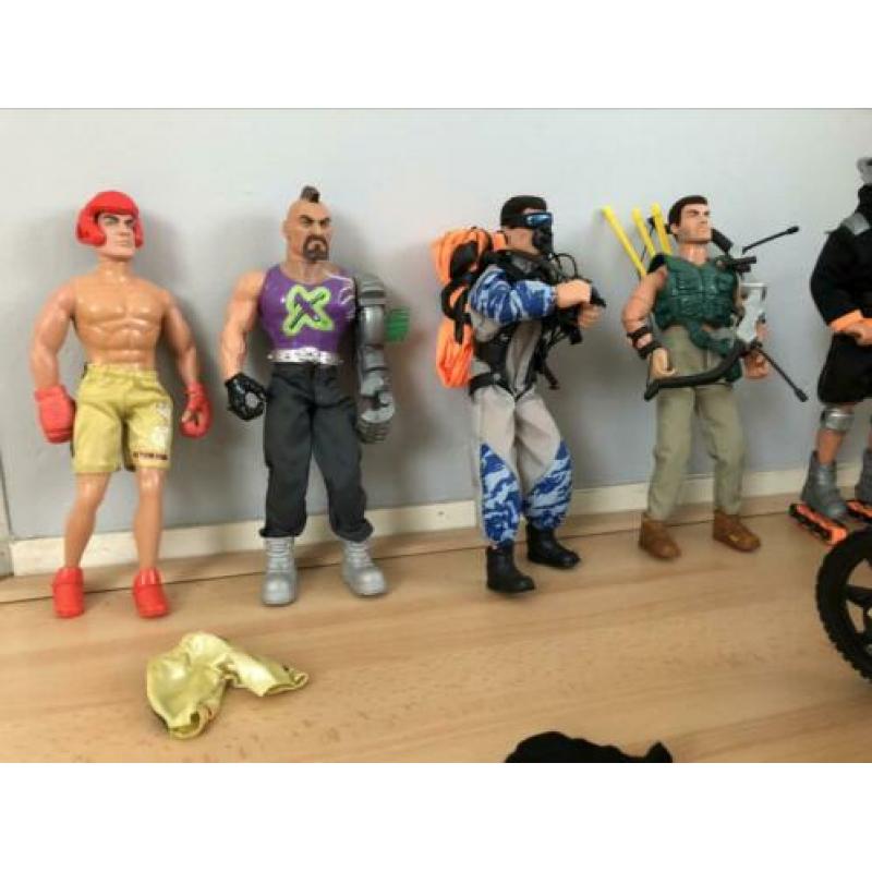 Action man Voertuigen en figuren