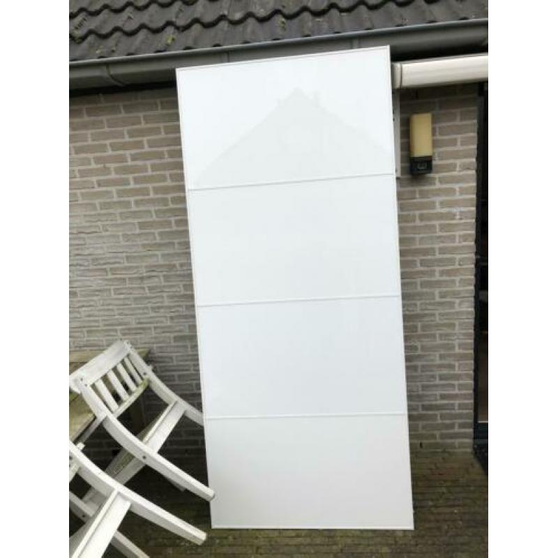 IKEA PAX schuifdeur 1, Hoogglans wit. Hxb = 236 x 100 cm