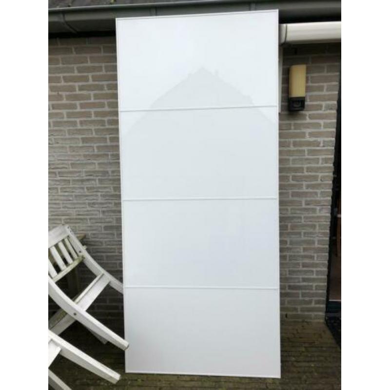 IKEA PAX schuifdeur 1, Hoogglans wit. Hxb = 236 x 100 cm