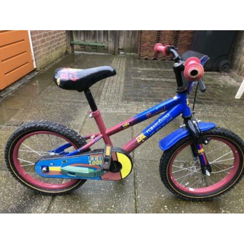 FC Barcelona kinderfiets 16 inch