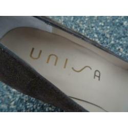 unisa suede pumps taupe 39,5 nieuw